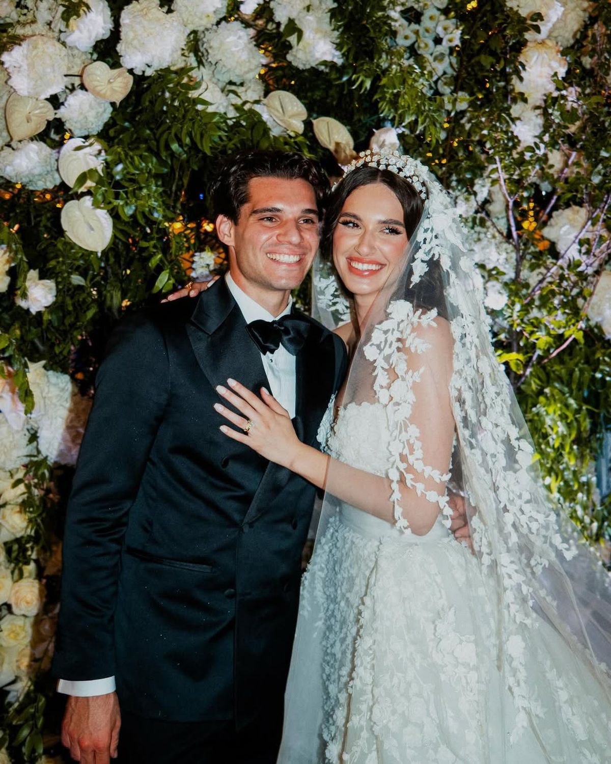 Ianis Hagi, nuntă Elena Tănase/ Foto: Instagram Elena Tănase