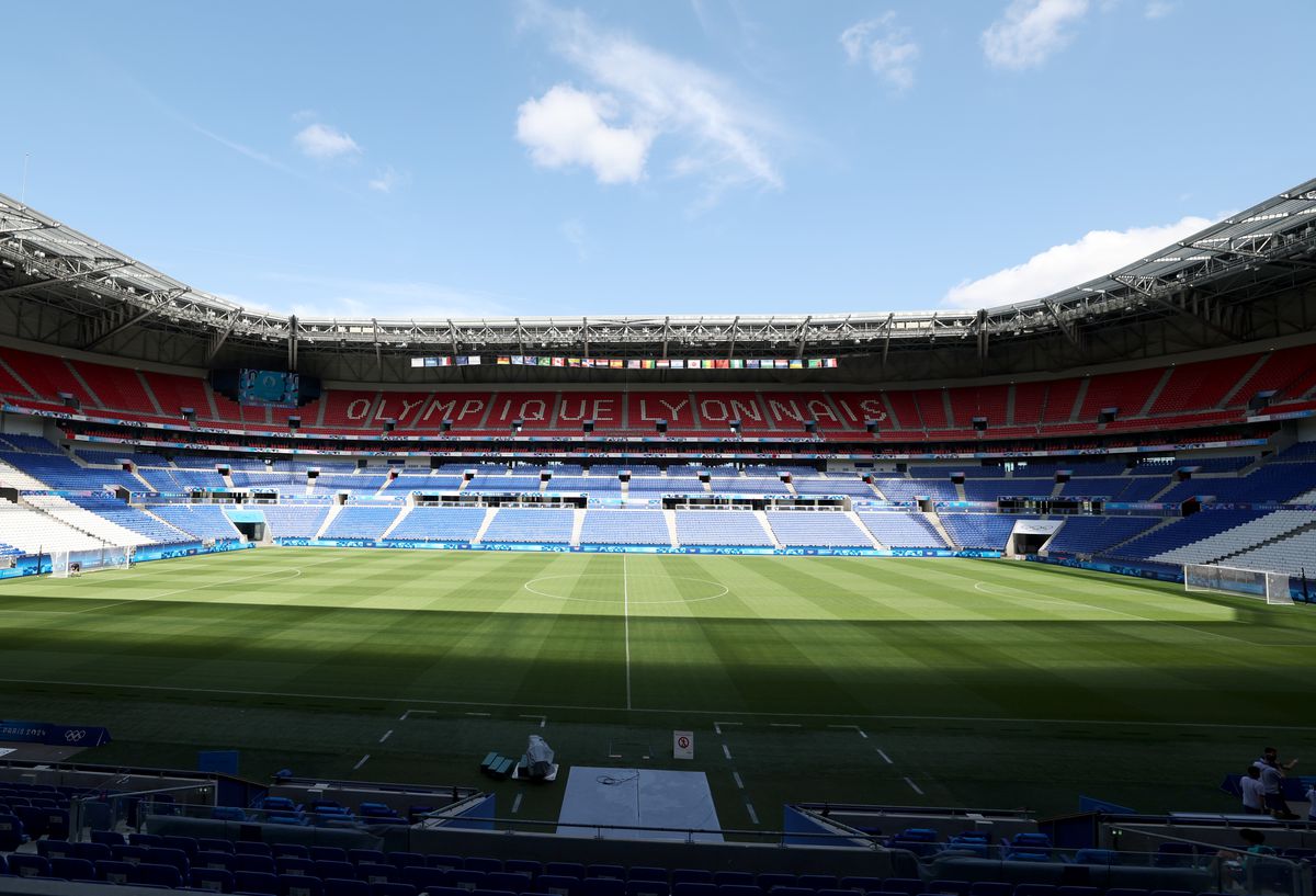 Stadionul din Lyon, locul unde FCSB va juca returul din optimile Europa League