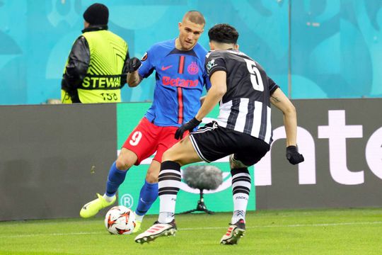 FCSB - PAOK, Daniel Bîrligea / Foto: Ionuț Iordache GSP