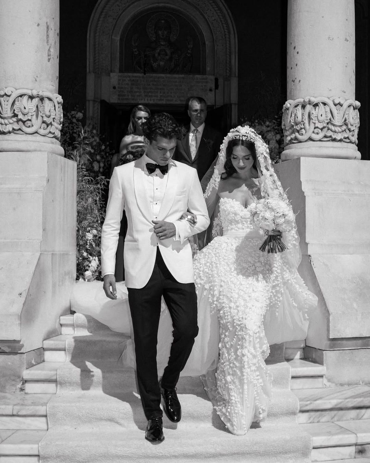 Ianis Hagi, nuntă Elena Tănase/ Foto: Instagram Elena Tănase