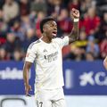 Vinicius, mereu vocal, nu s-a putut abține nici în duelul pierdut de Real cu Osasuna (1-2) / Foto: Imago