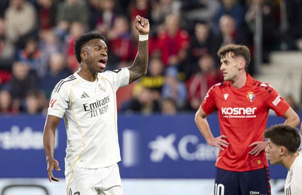 La Pamplona i s-a strigat „Mori, Vinicius!” » La Liga investighează