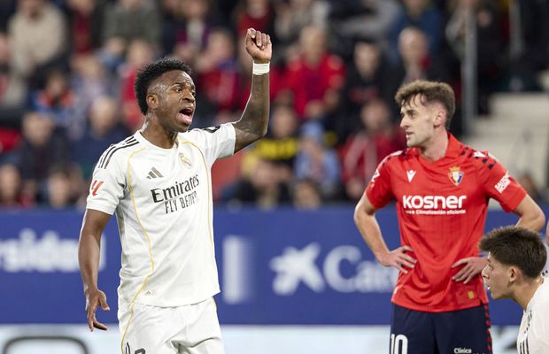 La Pamplona i s-a strigat „Mori, Vinicius!” » La Liga investighează