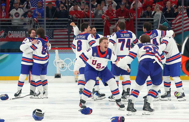 SUA - Canada 2-1, în finala turneului olimpic de hochei pe gheață » AUR în prelungiri pentru americani!