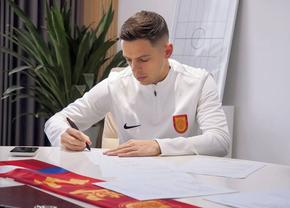 Alexandru Cîmpanu a plecat din Superliga și a fost prezentat la noua echipă