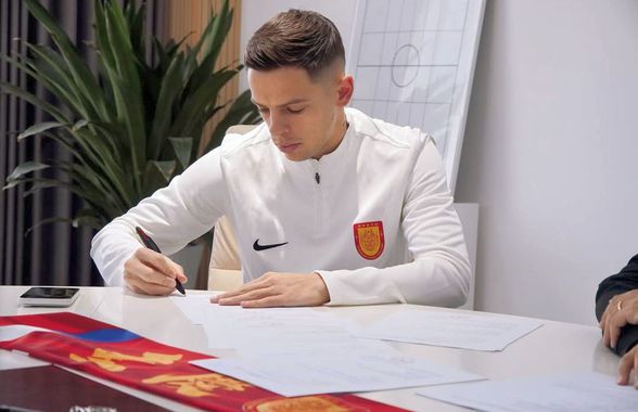Alexandru Cîmpanu a plecat din Superliga și a fost prezentat la noua echipă