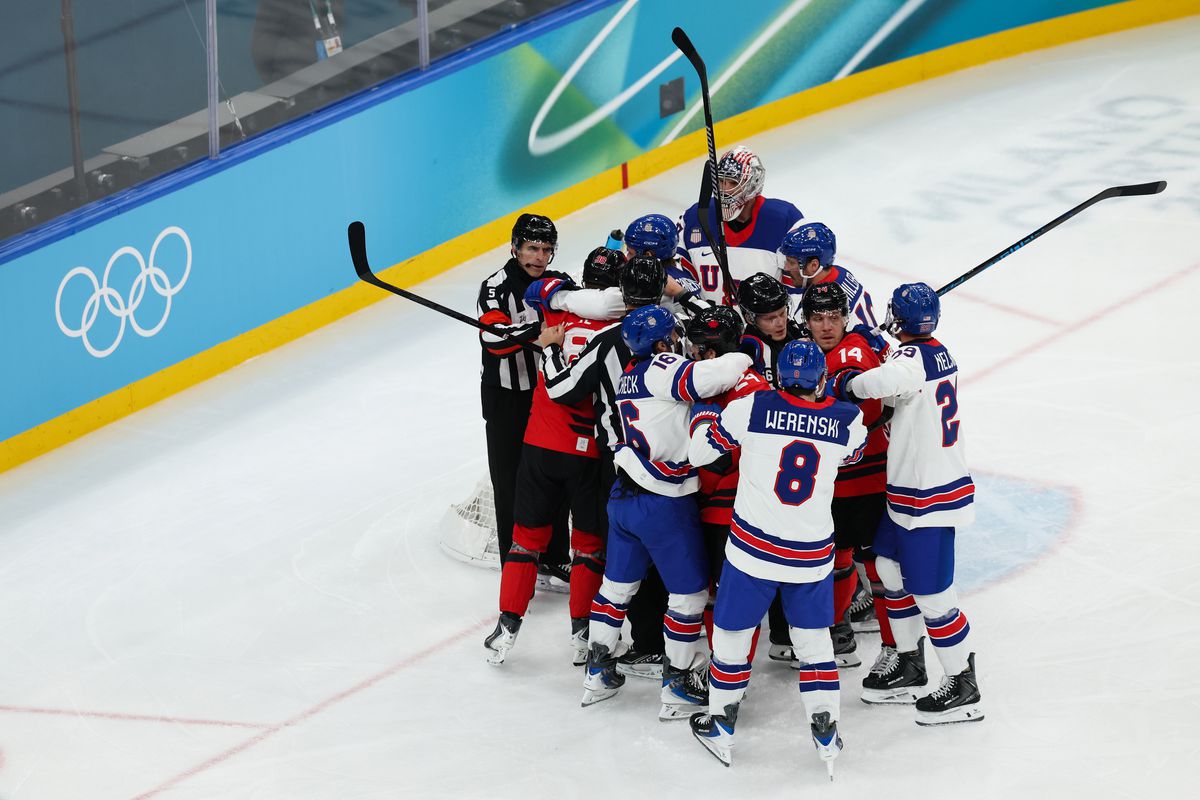 SUA - Canada 2-1, în finala turneului olimpic de hochei pe gheață » AUR în prelungiri pentru americani!