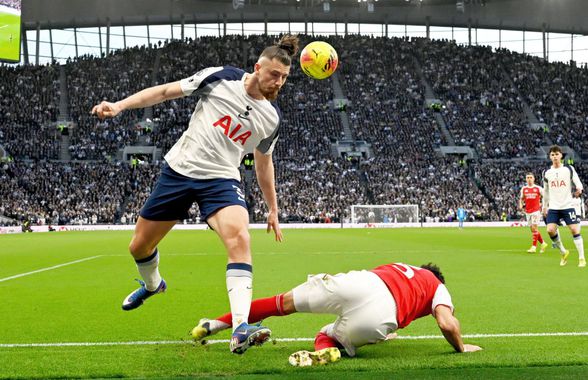 Englezii l-au luat la bani mărunți pe Radu Drăgușin după Tottenham - Arsenal: „Românul a fost...”