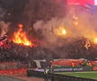 Au făcut scandal și au pierdut! Rivalii au incendiat arena la derby