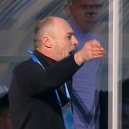 Bogdan Andone, eliminat în prima repriză din Argeș - Farul // Captură foto: Prima Sport 1