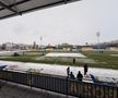 Stadionul din Slobozia, înaintea meciului cu Universitatea Craiova