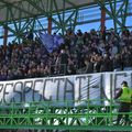 Fanii lui FC Argeș și-au manifestat nemulțumirea prin intermediul unor bannere la partida cu Farul Constanța // FOTO: Sport Pictures