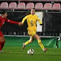 Naționala feminină în meci cu Republica Moldova/ foto: FRF