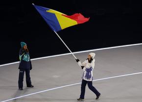 Julia Sauter, purtător de drapel al României la ceremonia de închidere a Jocurilor Olimpice de la Milano Cortina