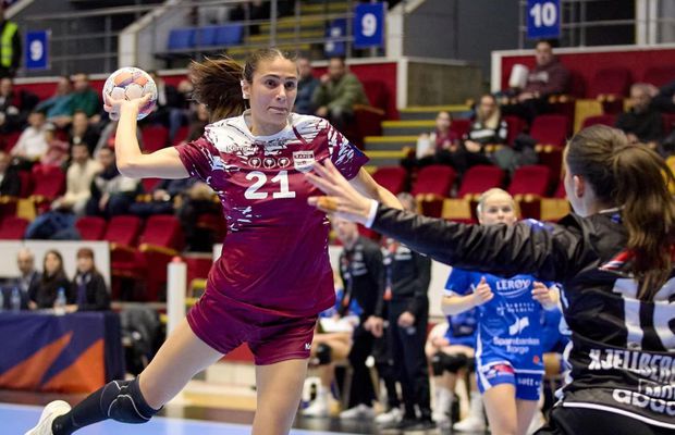 Calificată în „sferturile” EHF European League, Rapid București a pierdut ultimul meci din faza grupelor