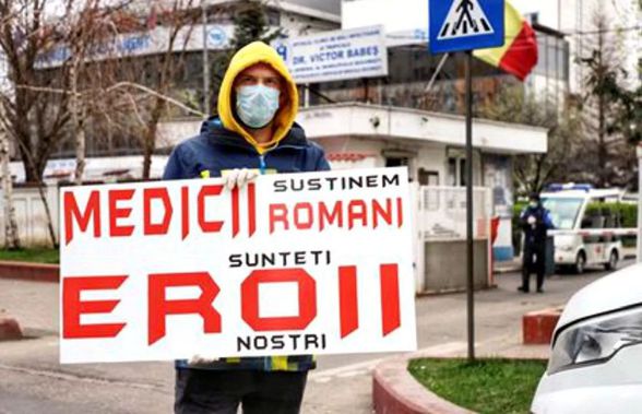 „Nu ne ajutați cu nimic”. Mesajul unui medic pentru bucureștenii care au participat azi la un marș de solidaritate