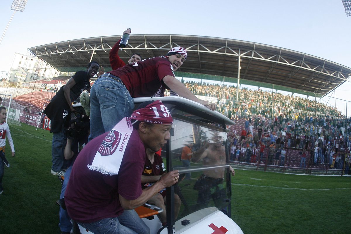 U Cluj - CFR Cluj - 7 mai 2008.