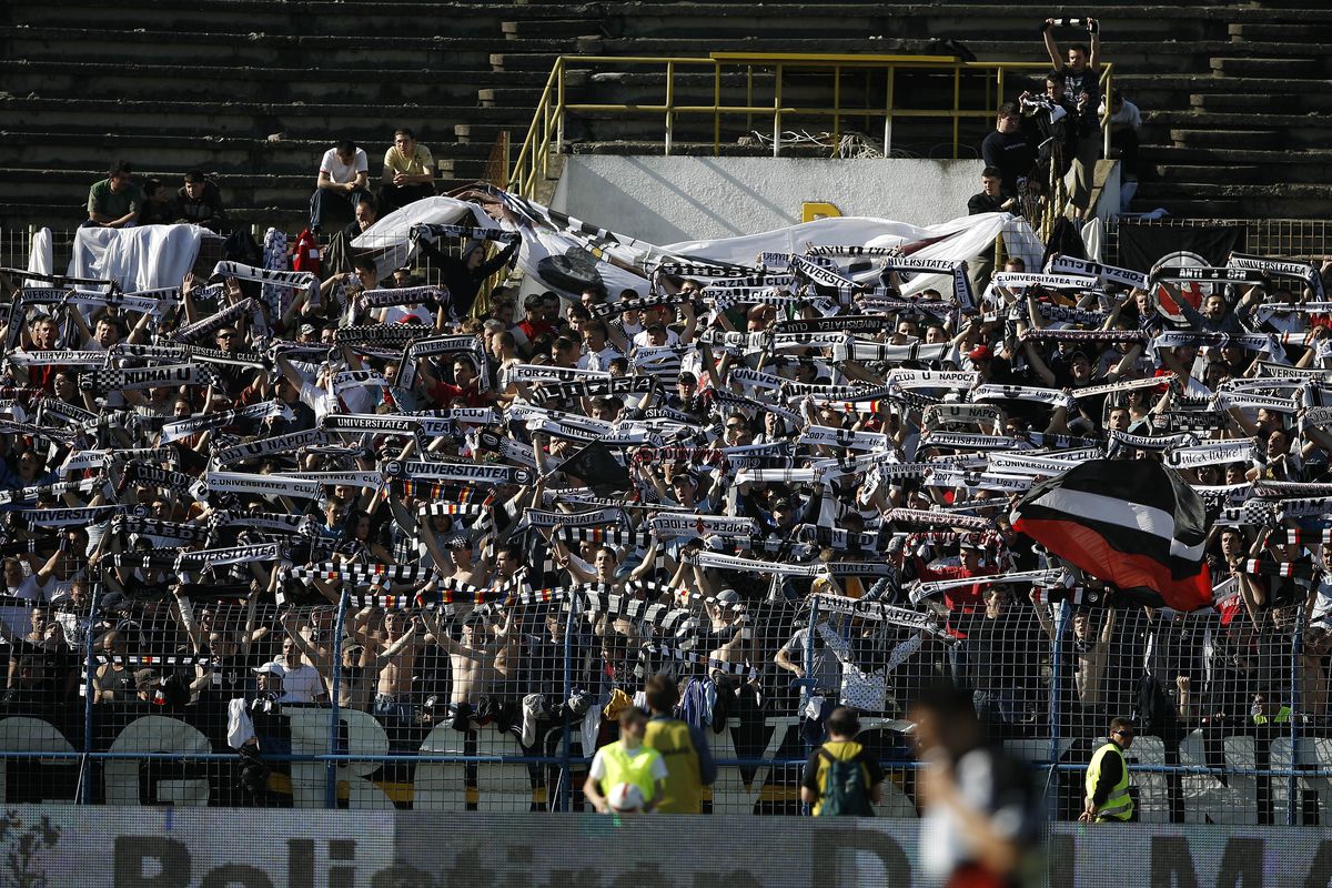 U Cluj - CFR Cluj - 7 mai 2008.