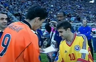 VIDEO Memorabil: Luțu căpitan și Van Nistelrooy rezervă! Imagini de arhivă cu prima confruntare România - Olanda de la un Euro U21