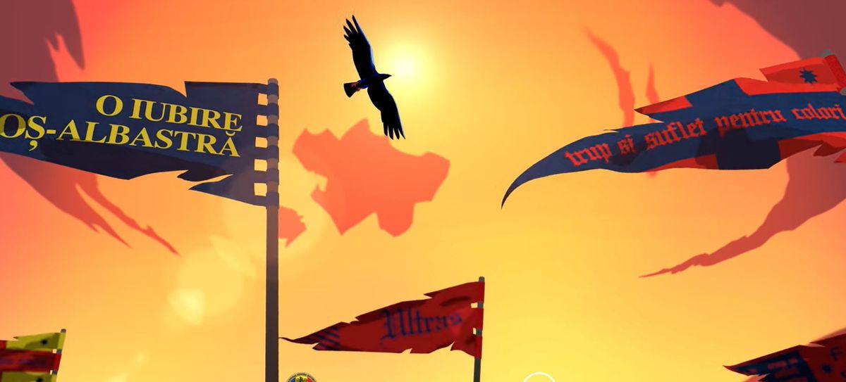 Imagini spectaculoase cu vedetele FCSB » Florin Tănase și Florinel Coman conduc armata „roș-albaștră” într-un spot publicitar