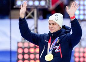 Campion olimpic rus, părăsit de un sponsor important » Sportivul a participat recent la mitingul lui Putin