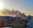 Un incendiu puternic a avut loc marți după-amiază, la un centru comercial din sectorul 5 al Capitalei.
