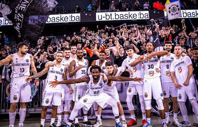 Ce performanță! U-BT Cluj-Napoca o învinge pe Oostende și se califică în sferturile de finală ale Ligii Campionilor!