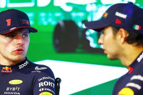 Max Verstappen și Sergio Perez // foto: Guliver/gettyimages