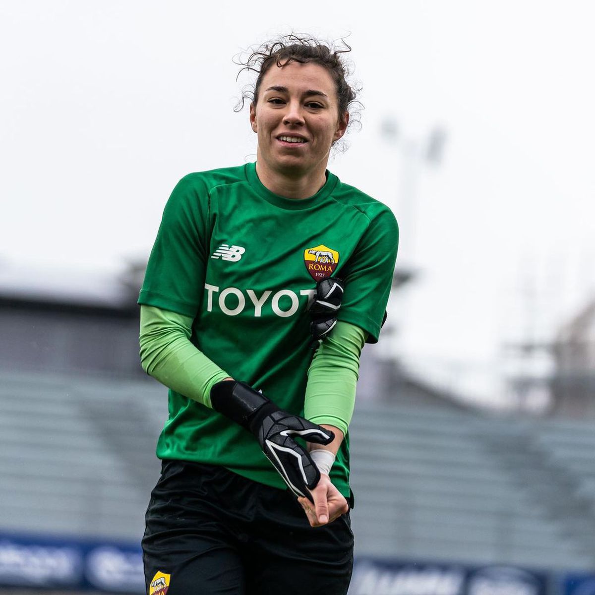 Camelia Ceasar, portarul român de la AS Roma