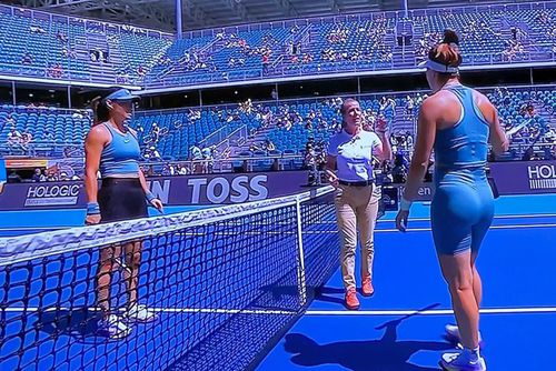 Bianca Andreescu și Emma Răducanu se înfruntă într-un meci atractiv din primul tur al Mastersului de la Miami / Captură Twitter