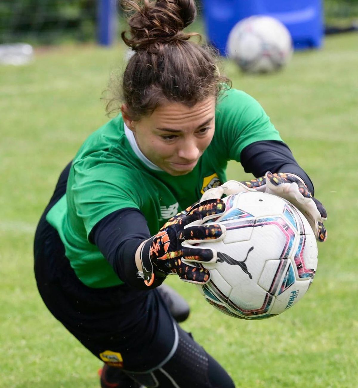 Camelia Ceasar, portarul român de la AS Roma