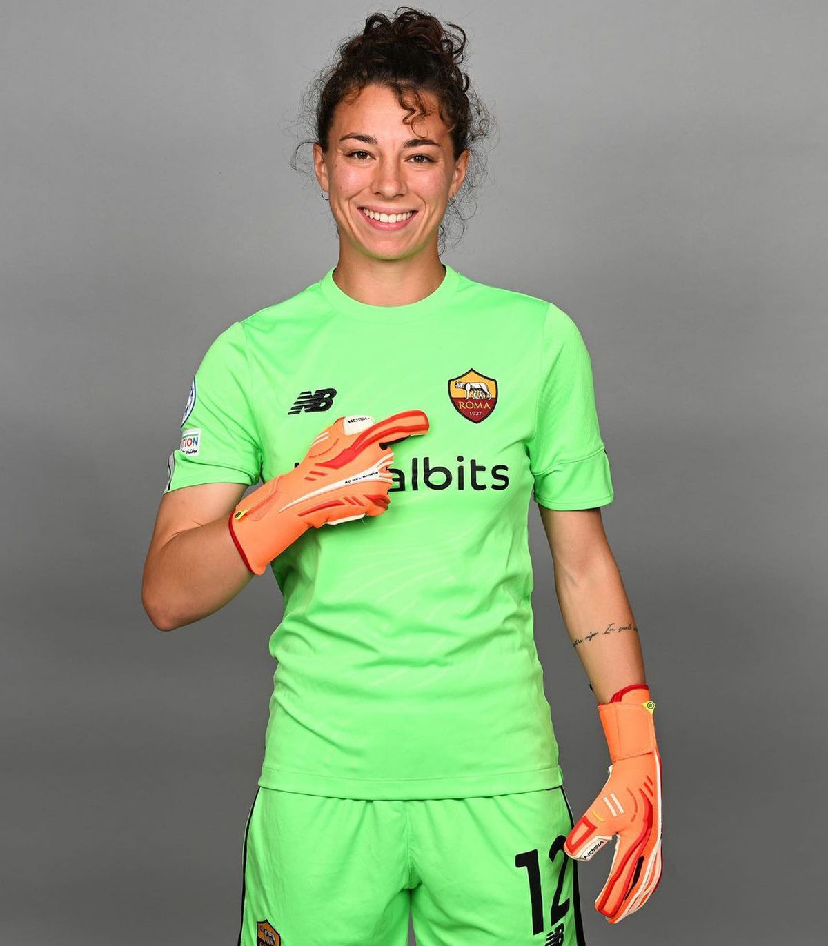 Camelia Ceasar, portarul român de la AS Roma