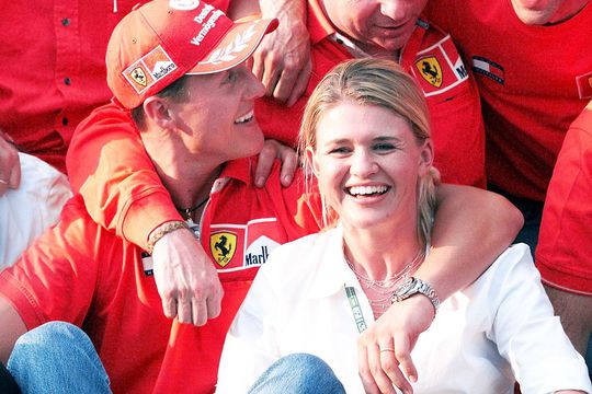 Michael și Corinna Schumacher, în 2001 // foto: Imago Images
