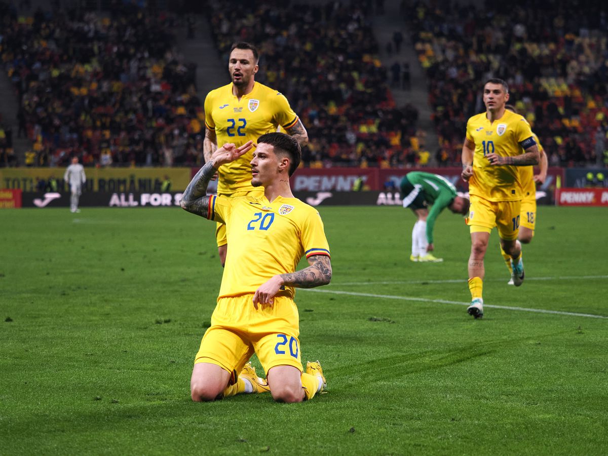 Notele GSP după România - Irlanda de Nord » Cum s-au descurcat „tricolorii” la primul meci din 2024: un MVP + doi jucători de nota 4