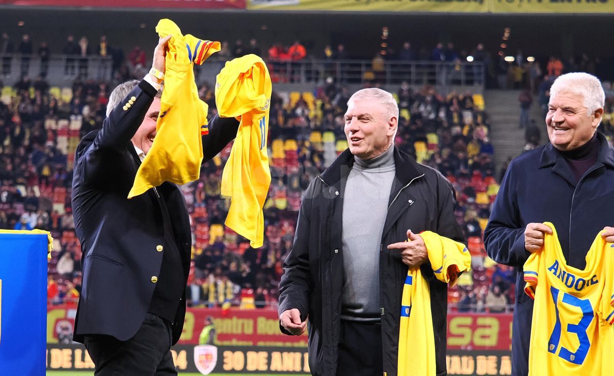 Întâlnire de gradul zero la România - Irlanda de Nord: ce au făcut Gică Hagi și Răzvan Burleanu pe gazon