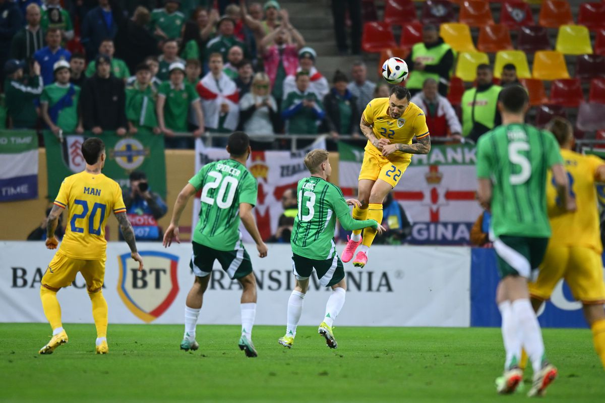 Jamie Reid, debutant cu gol în România - Irlanda de Nord
