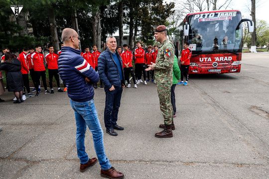 Utiștii au vizitat Cetatea Aradului FOTO: uta-arad.ro