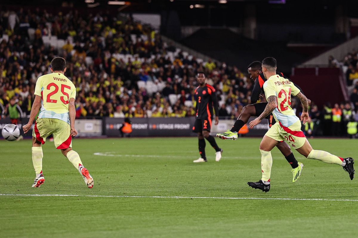 Atenție, Edi! Columbia învinge Spania și ajunge la 20 de meciuri la rând fără înfrângere înaintea meciului cu România