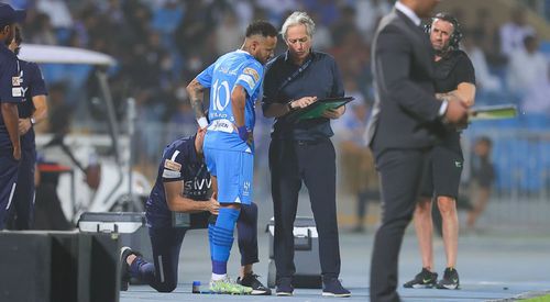 Neymar și Jorge Jesus, împreună la Al Hilal / Foto: Imago