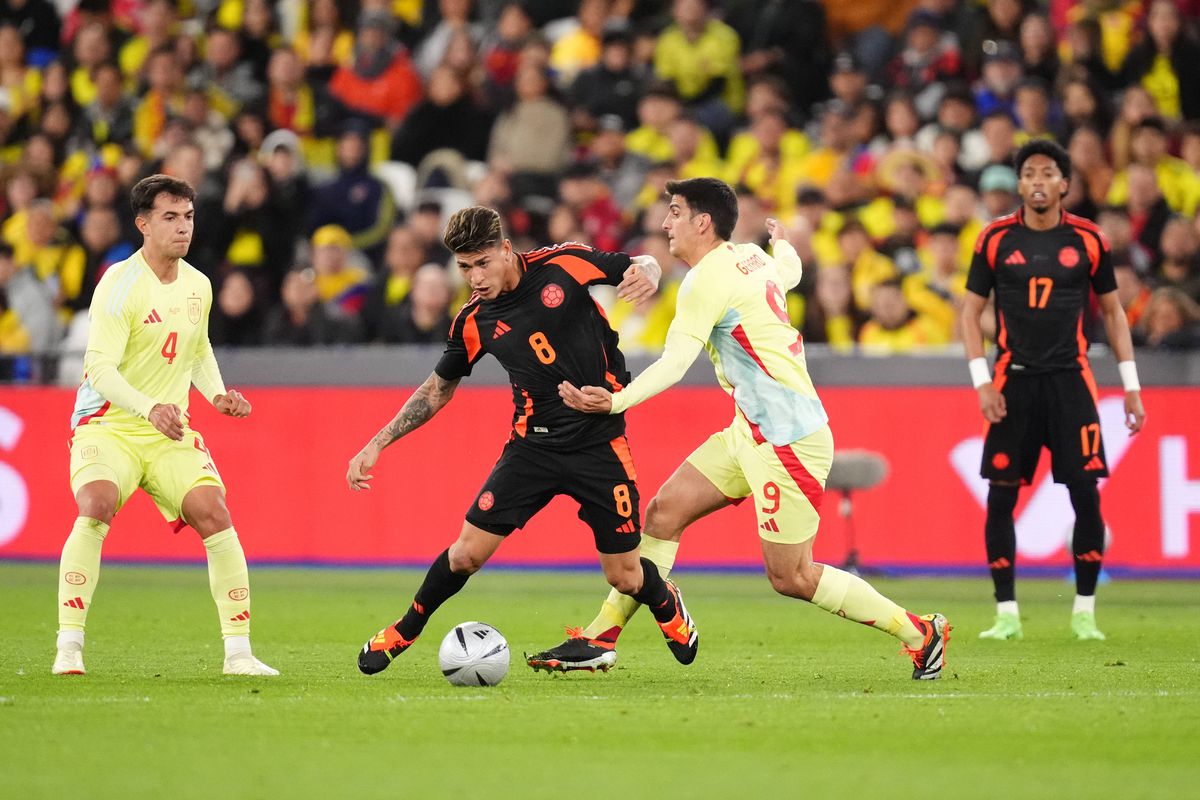 Atenție, Edi! Columbia învinge Spania și ajunge la 20 de meciuri la rând fără înfrângere înaintea meciului cu România