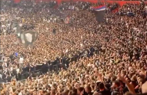 Atmosferă fabuloasă la meciul care a bătut recordul de asistență în Euroligă » Mii de oameni cu bilete false, plângeri penale împotriva angajaților clubului