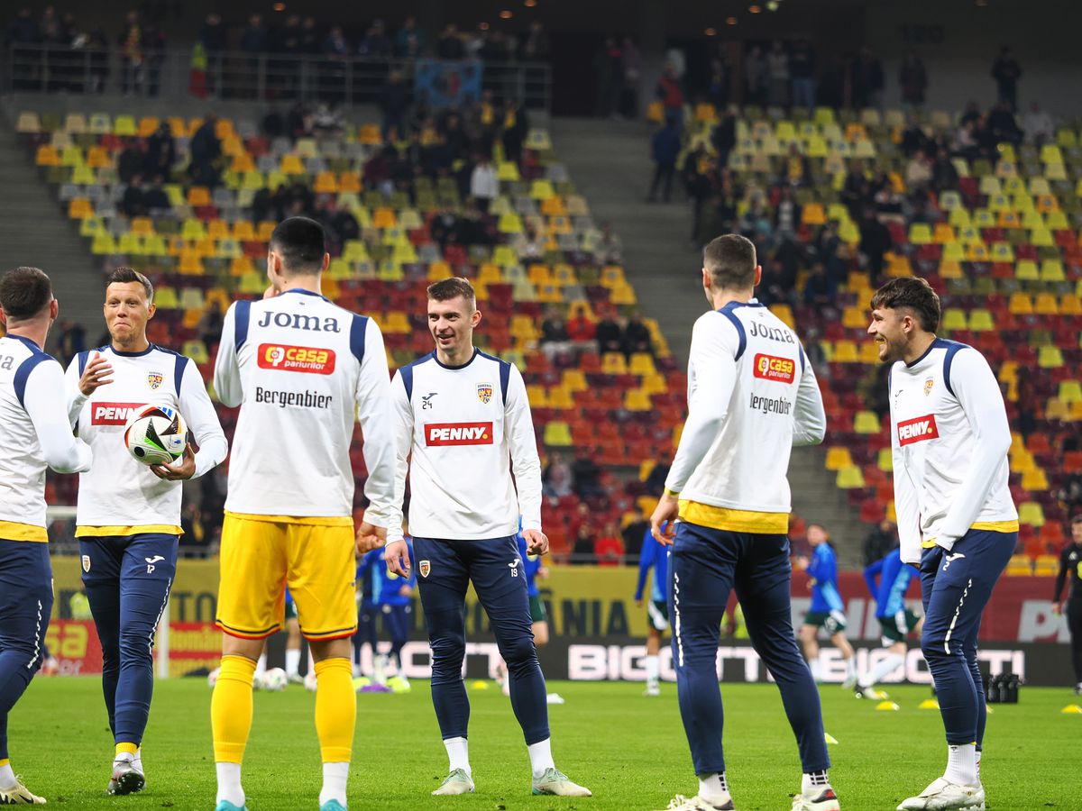 România - Irlanda de Nord, imagini înainte de meci