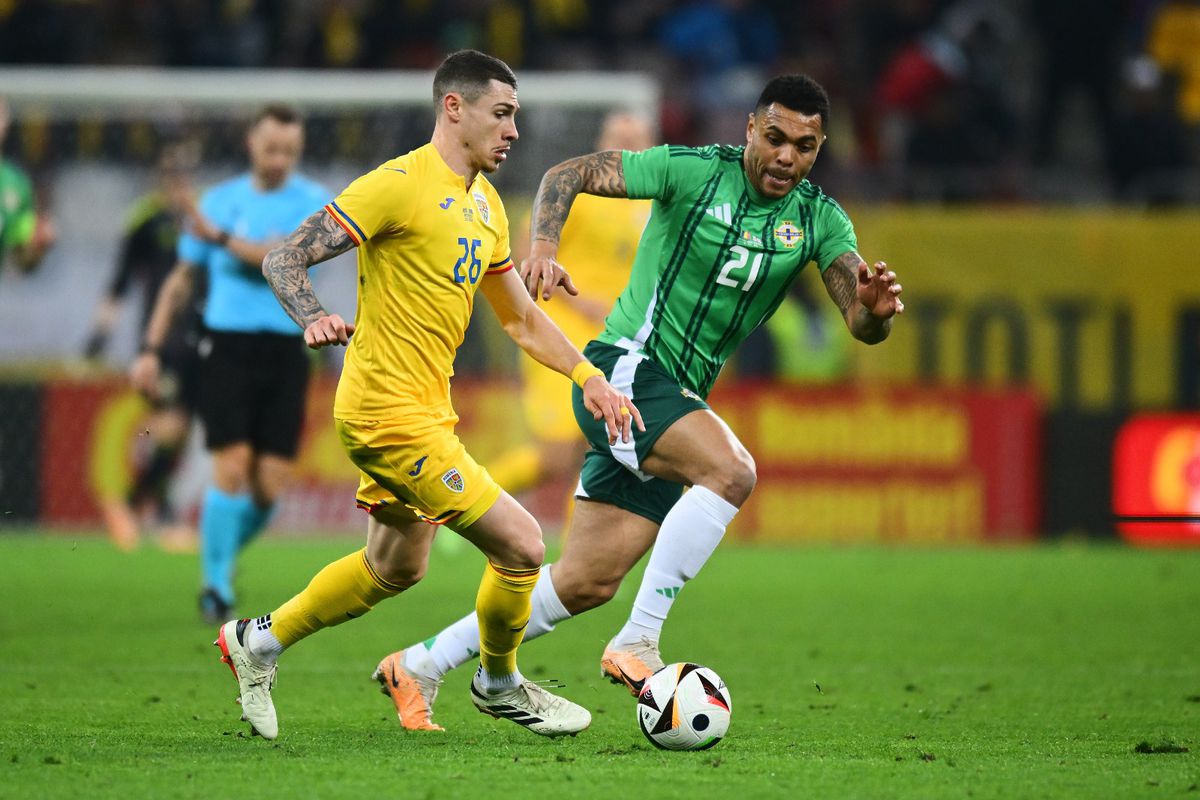 România - Irlanda de Nord, amical martie 2024