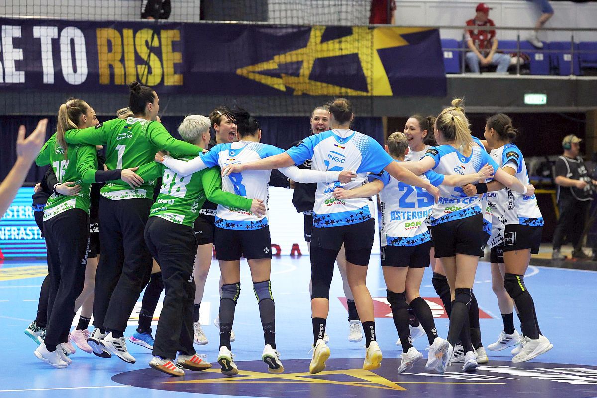 Calificare ca rezolvată! 10 goluri diferență în turul Rapid - CSM București, derby-ul 100% românesc pentru sferturile Ligii Campionilor