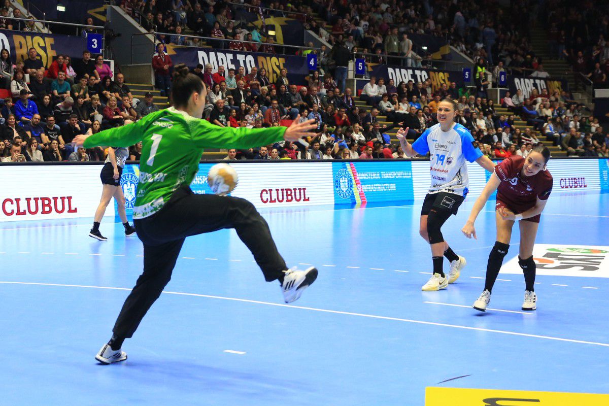 Rapid - CSM București, turul „dublei” pentru sferturile Ligii Campionilor