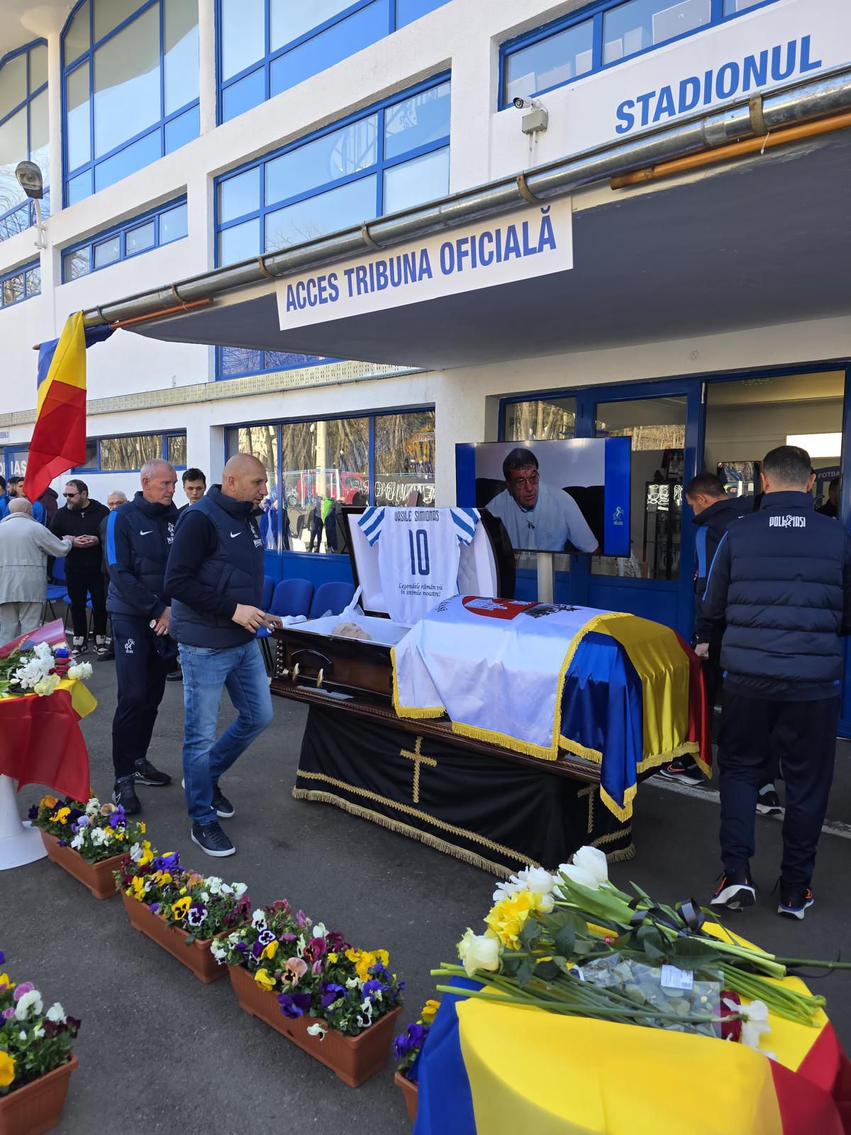 Înmormântarea lui Vasile Simionaș