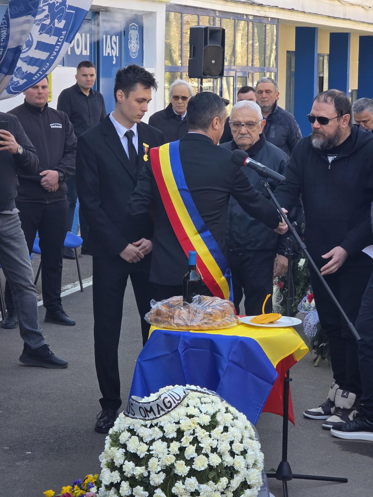 Înmormântarea lui Vasile Simionaș