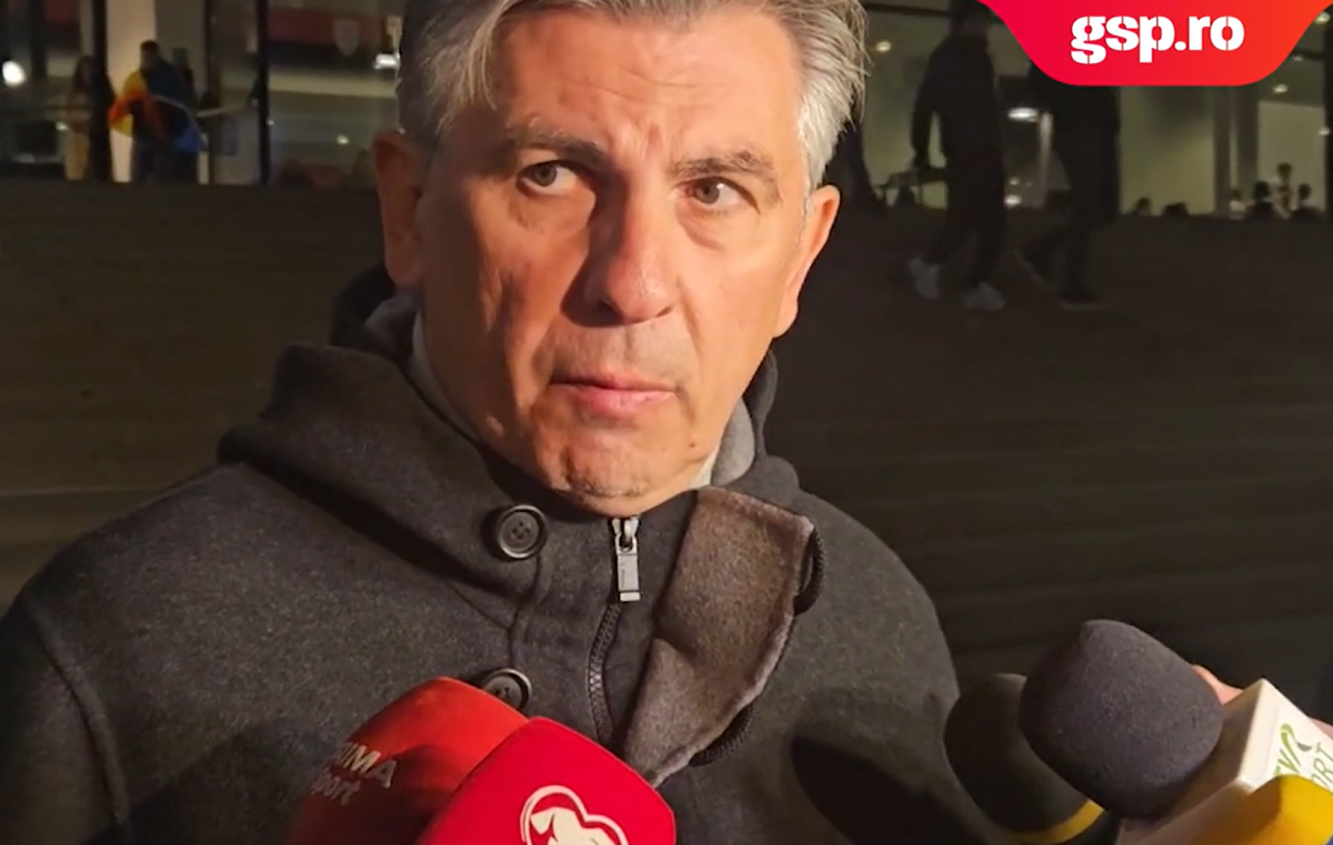 Ionuț Lupescu nu a mai așteptat finalul meciului și nu și-a ascuns dezamăgirea la ieșirea din stadion