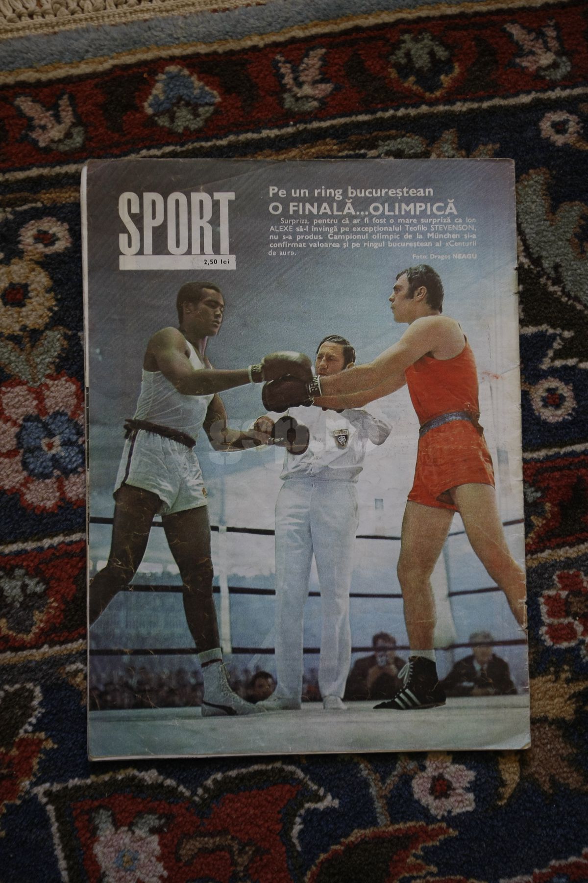 Ion Alexe, singurul român care s-a bătut cu George Foreman, foto: Arhiva GSP