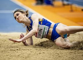Diana Ion, vicecampioana europeană în sală la triplusalt, s-a clasat pe locul 9 la Campionatele Mondiale indoor